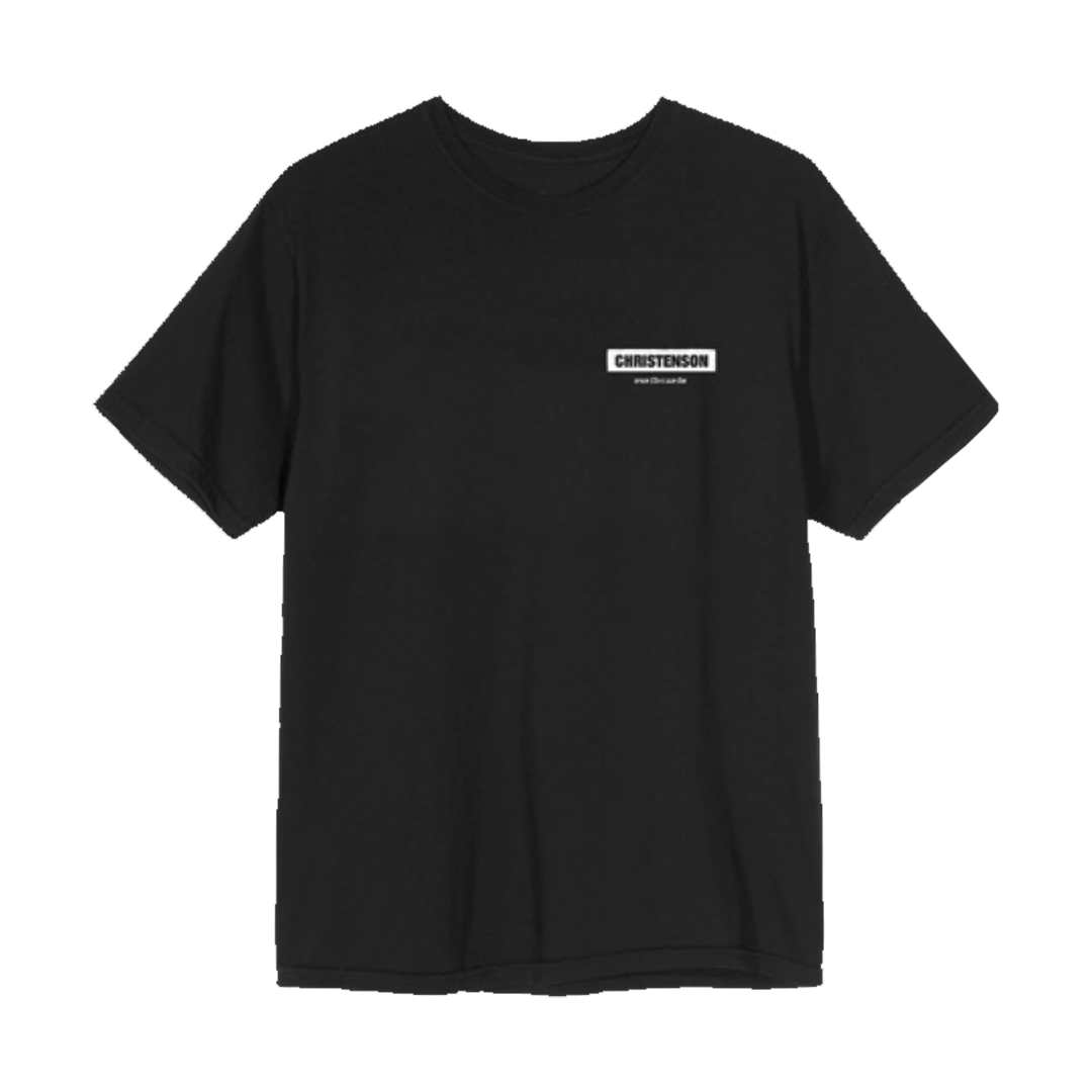 Camiseta Christenson con calavera redonda