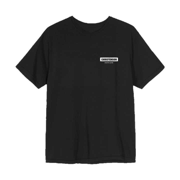 Camiseta Christenson con calavera redonda